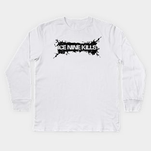 Black Distressed - Ice Nine Kill Kids Long Sleeve T-Shirt